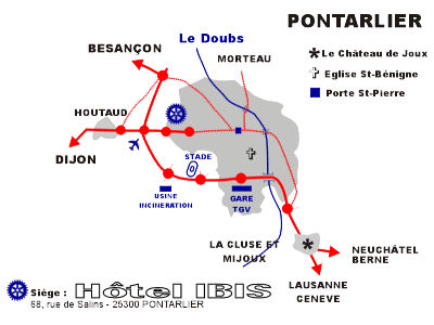 Plan de Pontarlier